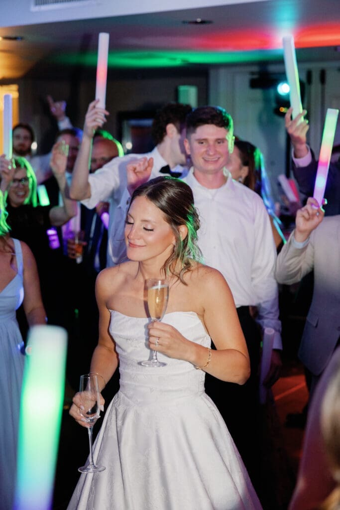 couple entering reception at Renaissance Hotel Pittsburgh wedding