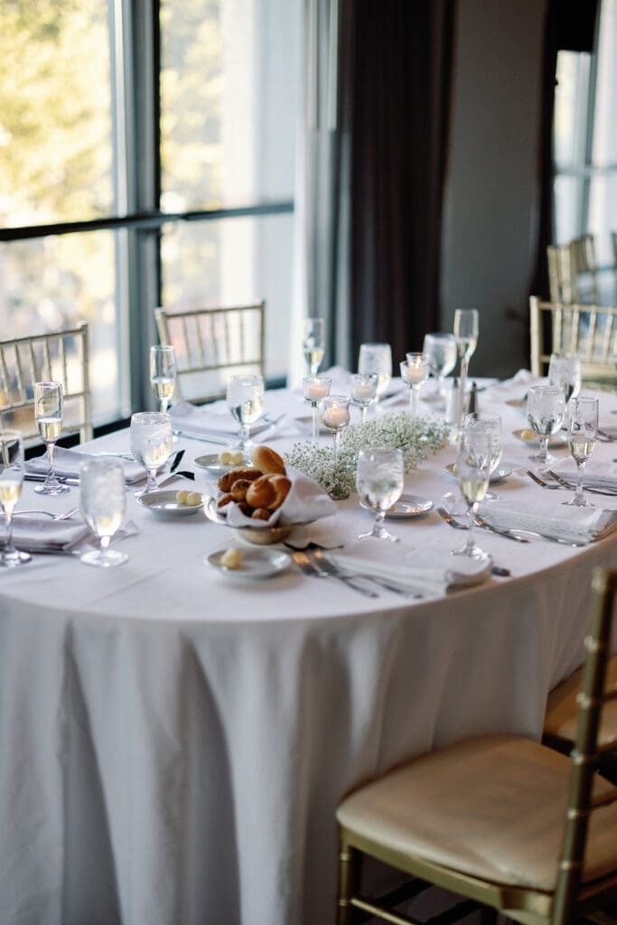 wedding reception at Renaissance Hotel Pittsburgh photographed by Pittsburgh wedding photographer